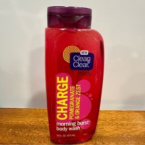Clean and clear morning burst body wash‎ 16oz pomegranate and orange zest